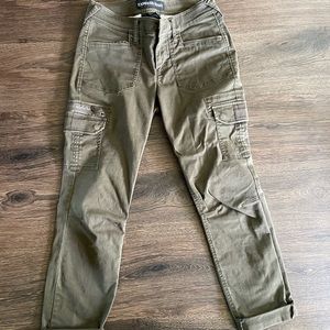 Army Green Cargo Pants